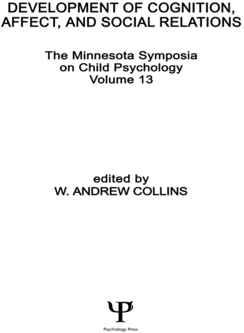 Cover image for book Development of Cognition, Affect, and Social Relations