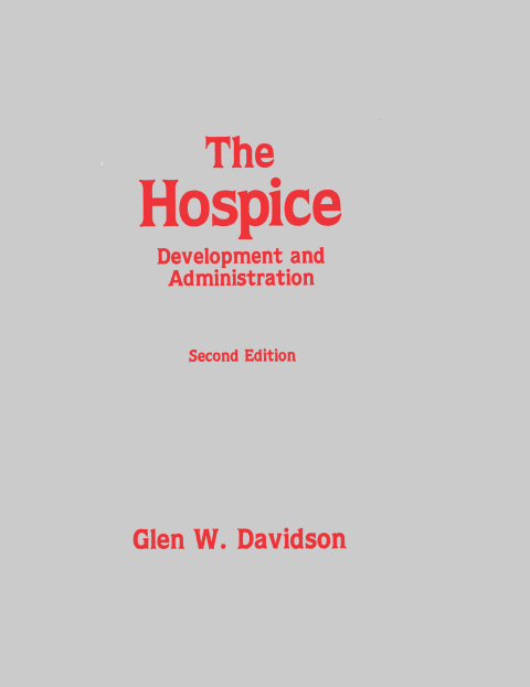 Cover image for book The Hospice