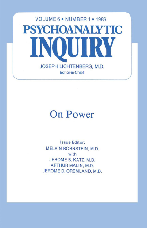 Cover image for book On Power