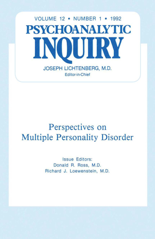 Multiple Personality Disorder