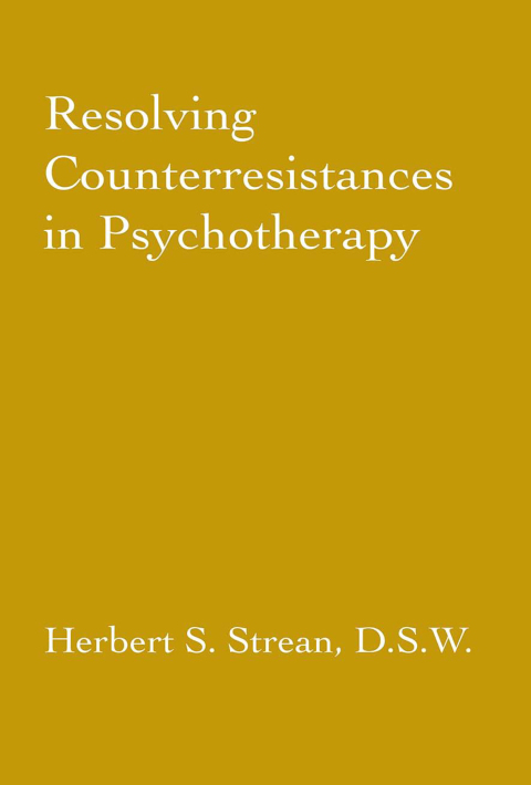 Cover image for book Resolving Counterresistances In Psychotherapy