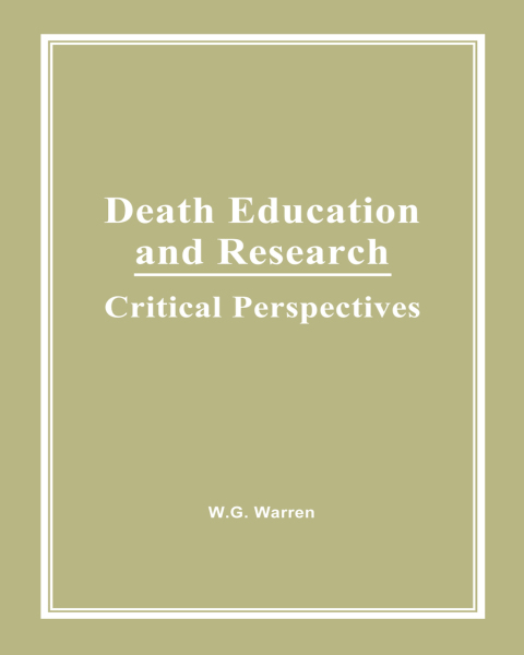 Cover image for book Death Education and Research