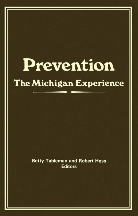 Cover image for book Prevention