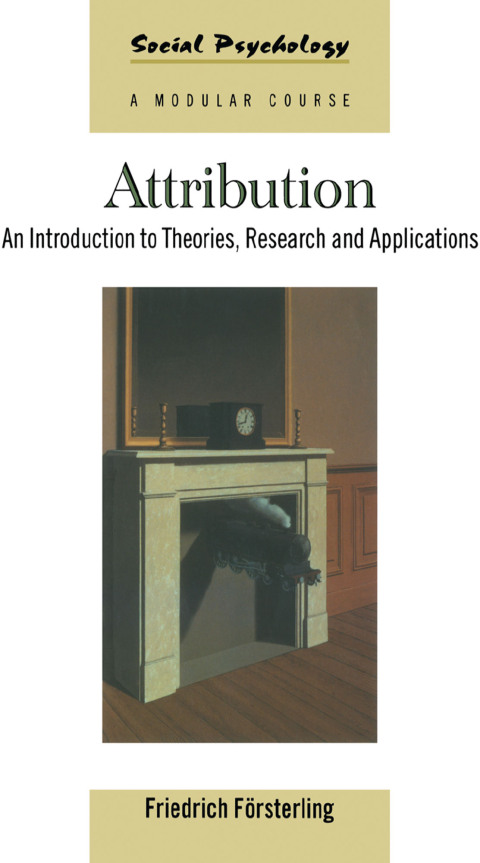 Cover image for book Attribution