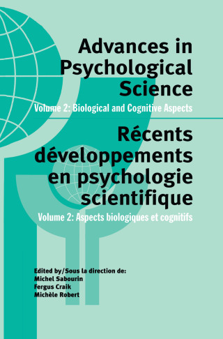 Advances in Psychological Science, Volume 2