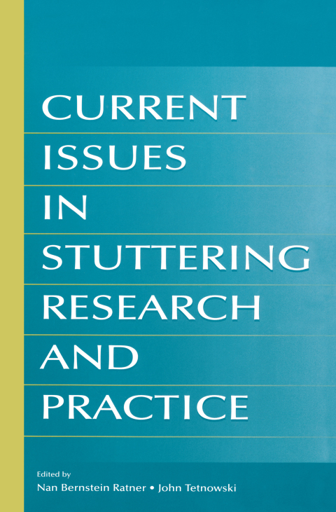Cover image for book Current Issues in Stuttering Research and Practice