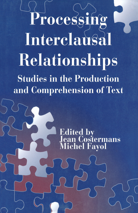 Cover image for book Processing interclausal Relationships