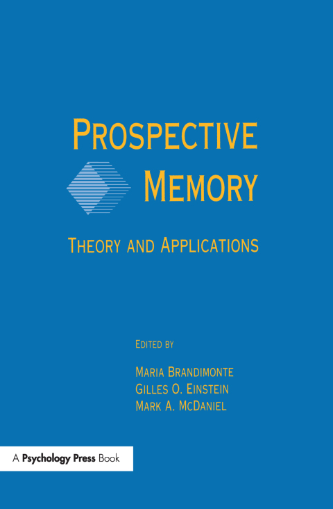 Cover image for book Prospective Memory