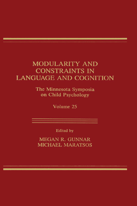 Cover image for book Modularity and Constraints in Language and Cognition