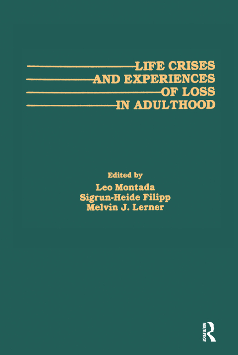 Cover image for book Life Crises and Experiences of Loss in Adulthood