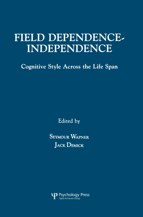 Cover image for book Field Dependence-independence
