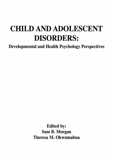 Cover image for book Child and Adolescent Disorders