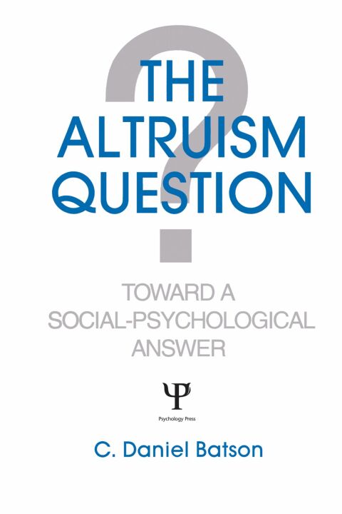Cover image for book The Altruism Question