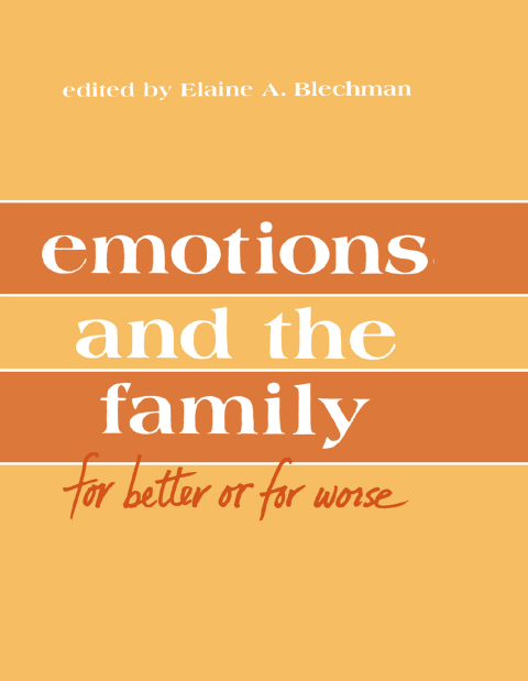 Cover image for book Emotions and the Family
