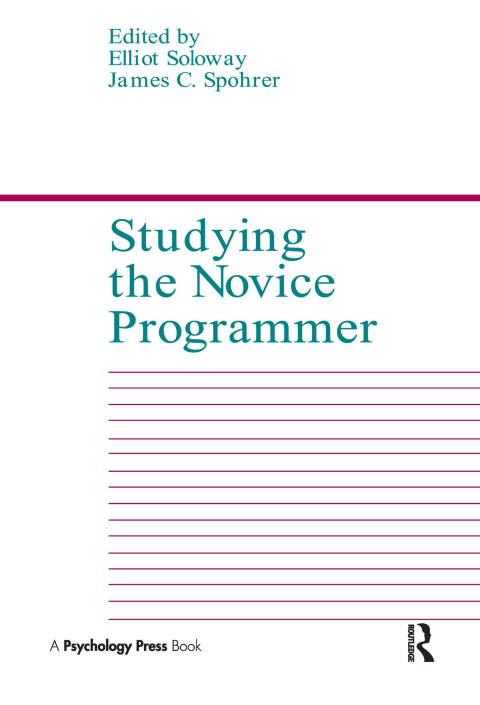 Cover image for book Studying the Novice Programmer