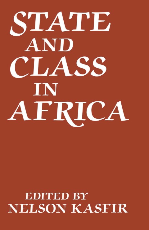 Cover image for book State and Class in Africa