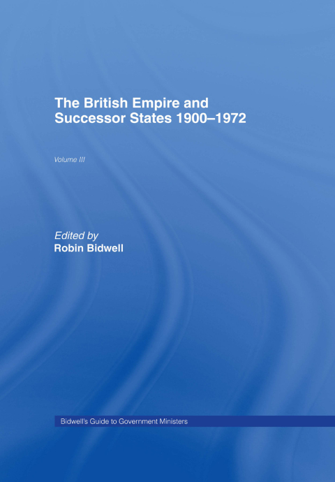 Cover image for book Guide to Government Ministers