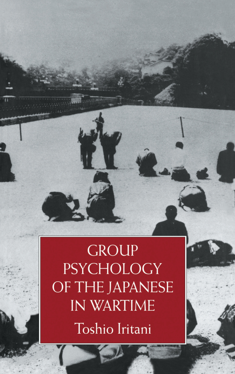Cover image for book Group Psychology Of The Japanese in Wartime
