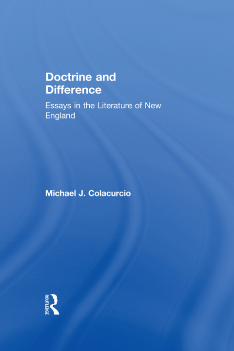 Cover image for book Doctrine and Difference