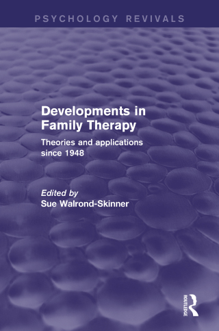 Developments in Family Therapy