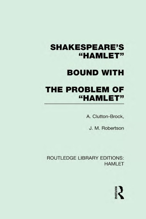 Cover image for book Shakespeare's “Hamlet” bound with The Problem of Hamlet