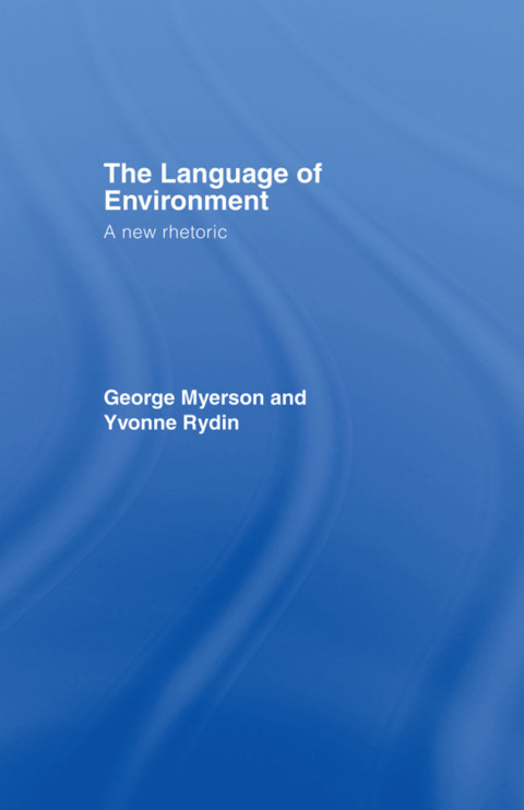 Cover image for book The Language Of Environment