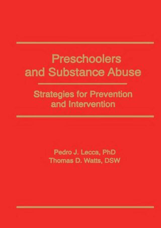 Preschoolers and Substance Abuse