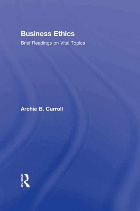 Cover image for book Business Ethics