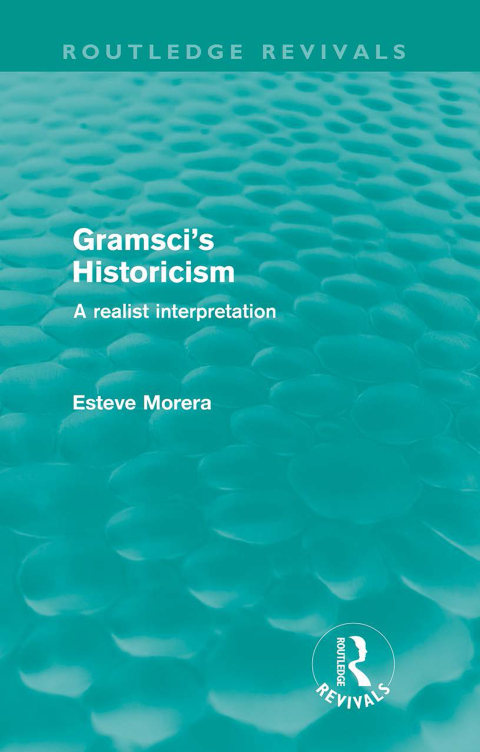 Cover image for book Gramsci's Historicism