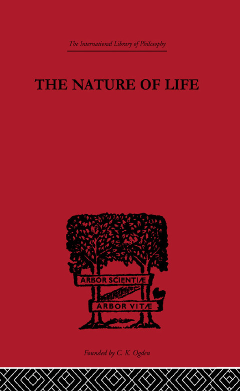Cover image for book The Nature of Life