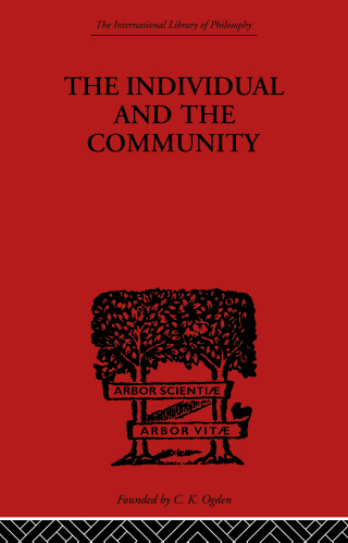 The Individual and the Community
