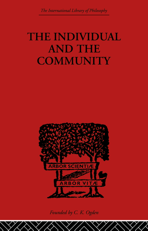 Cover image for book The Individual and the Community