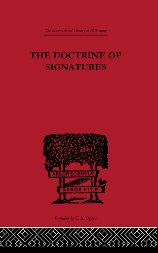 The Doctrine of Signatures