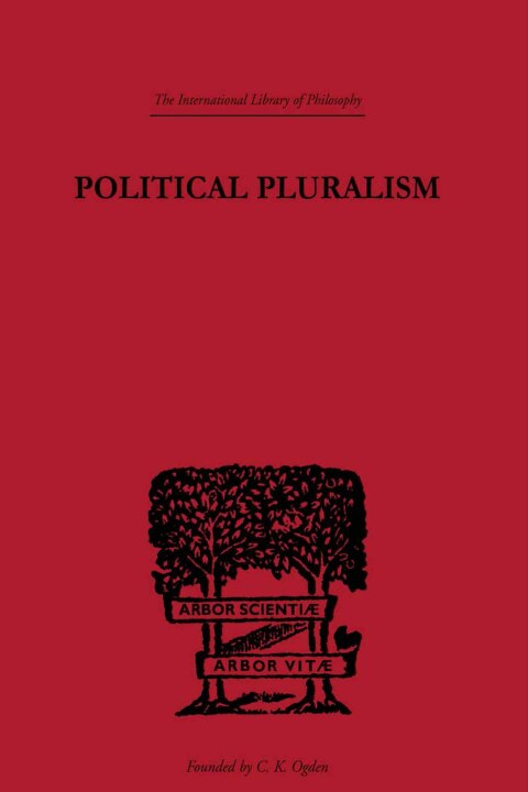 Cover image for book Political Pluralism