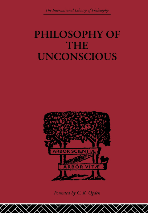 Cover image for book Philosophy of the Unconscious