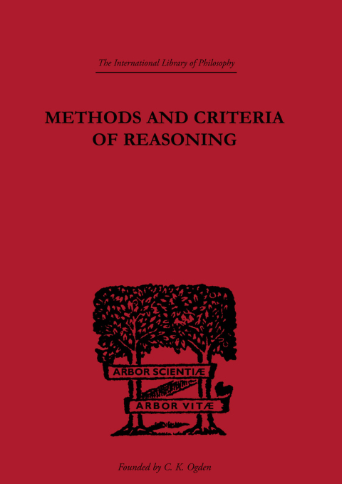 Cover image for book Methods and Criteria of Reasoning