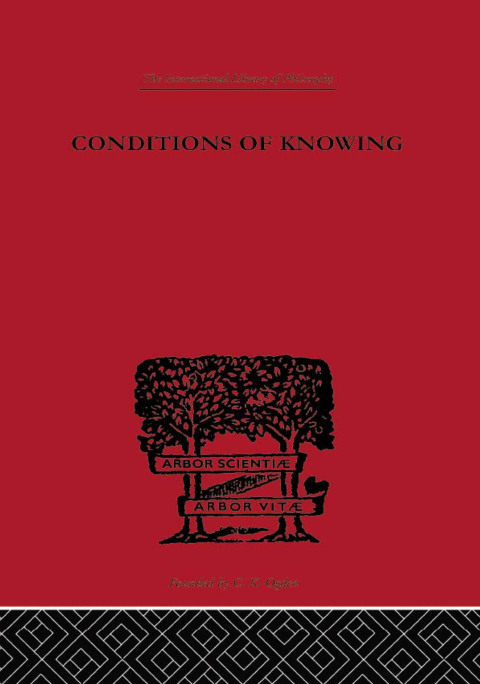 Cover image for book Conditions of Knowing