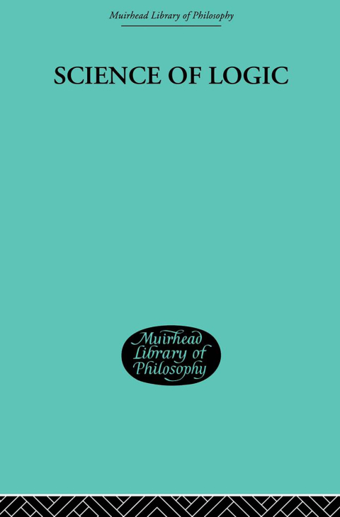 Cover image for book Science of Logic