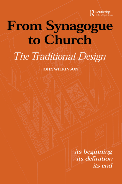 Cover image for book From Synagogue to Church: The Traditional Design
