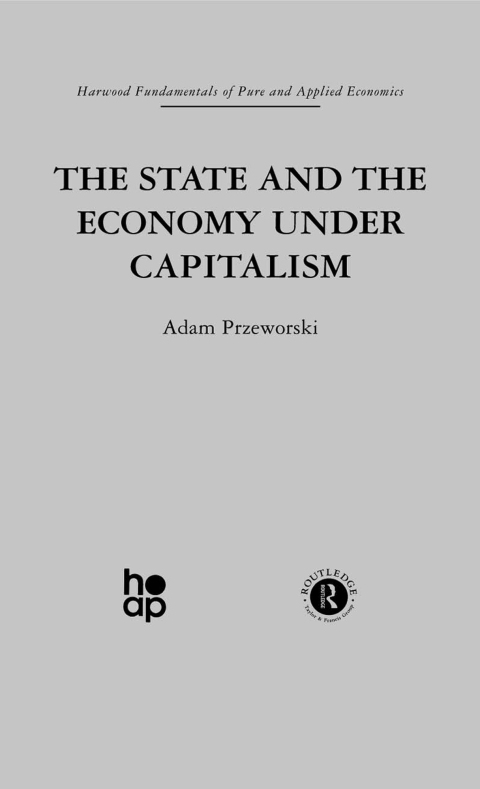 Cover image for book The State and the Economy Under Capitalism