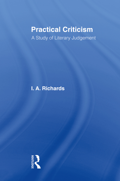 Practical Criticism V 4