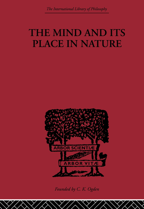 Cover image for book The Mind and its Place in Nature