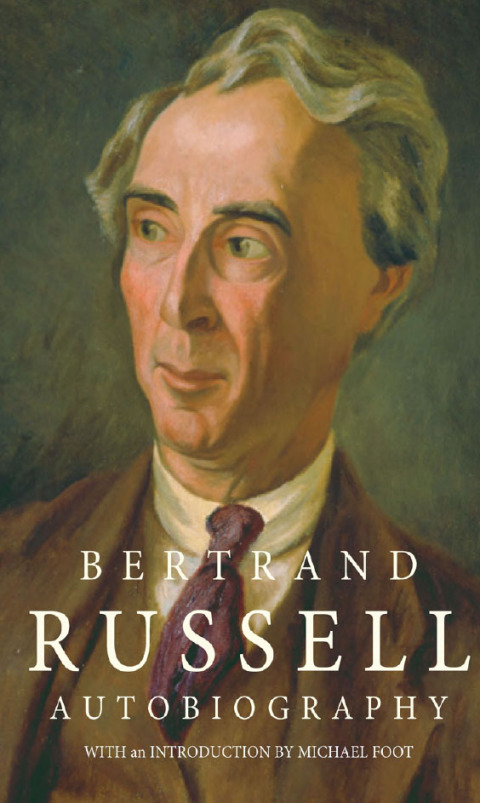 Cover image for book The Autobiography of Bertrand Russell