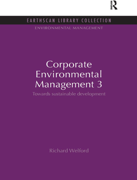Cover image for book Corporate Environmental Management 3