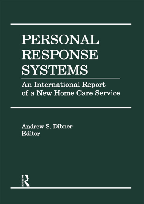 Cover image for book Personal Response Systems