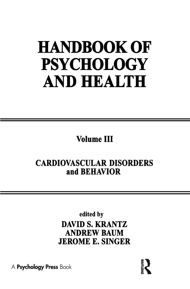 Cardiovascular Disorders and Behavior