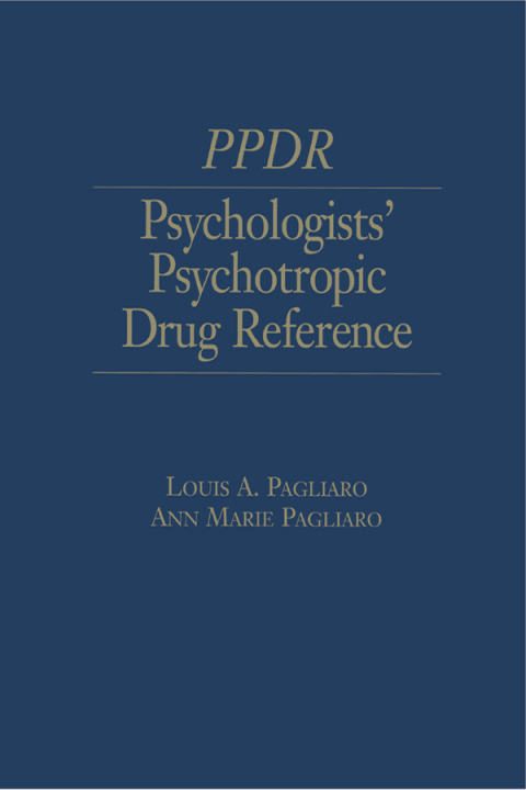 Cover image for book Psychologists' Psychotropic Drug Reference