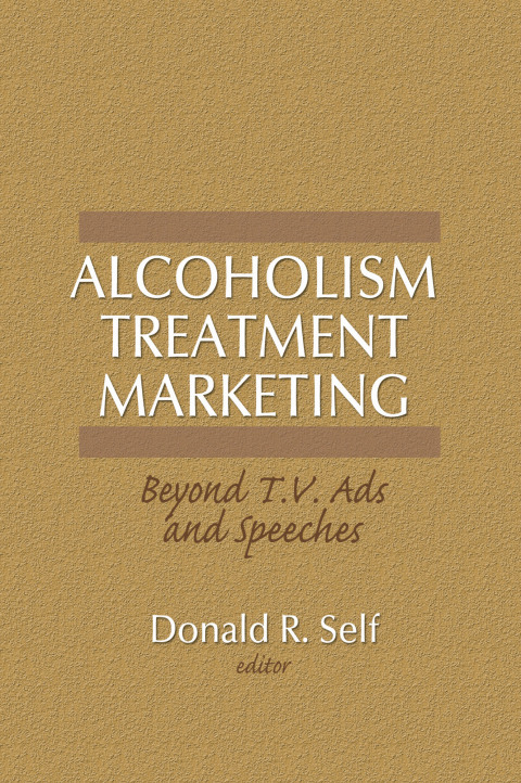 Cover image for book Alcoholism Treatment Marketing