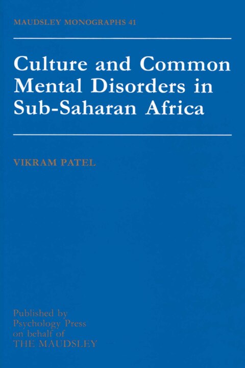 Cover image for book Culture And Common Mental Disorders In Sub-Saharan Africa
