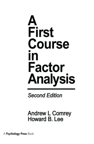 A First Course in Factor Analysis
